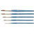 AS-207 Kolinsky Synthetic Mini Detail Brush Set 5 pcs | Watercolor