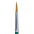 LH300R Golden Taklon Synthetic Round Brush Long Handle