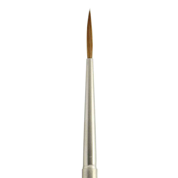 N5 PRO Gun Metal Kolinsky Sable Liner #0 Nail Brush