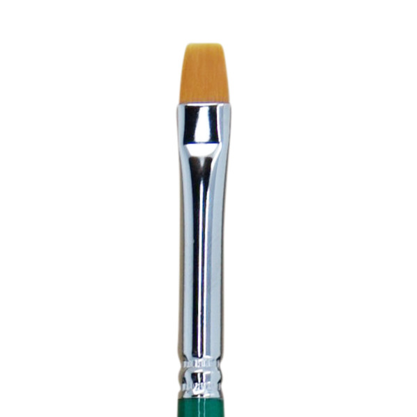 LH300B Golden Taklon Synthetic Bright Brush Long Handle