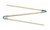 Adult Three Sectional White Wax Wood Staff #452A