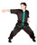 ¾ Sleeve Uniform w/green Trim - Jacket & Pants #588G