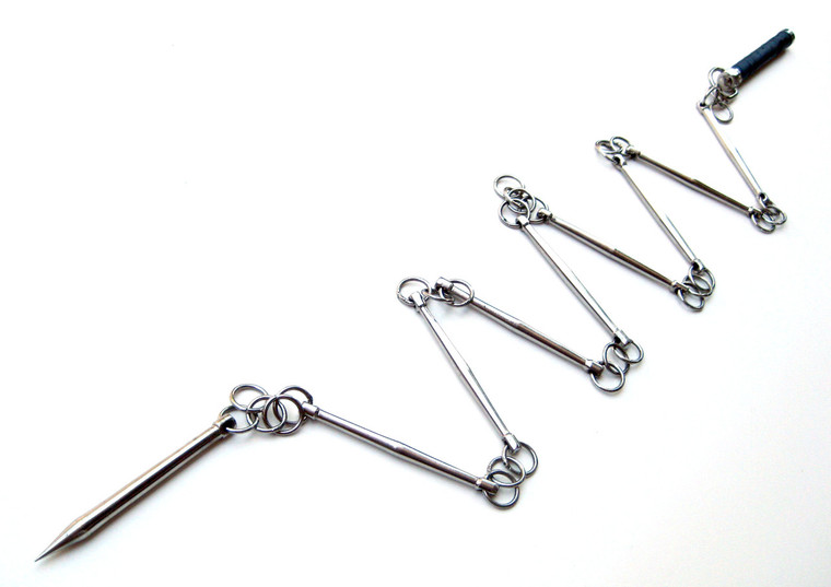 9 sectional Steel Whip - Medium #484M