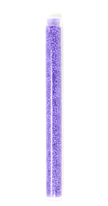 Frosted Wisteria AB Tube - Size 11
