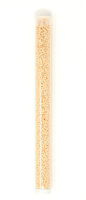 Matte Bone Opaque Tube - Size 11