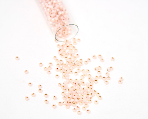 Dusty Rose Gold Lined Tube - Size 11