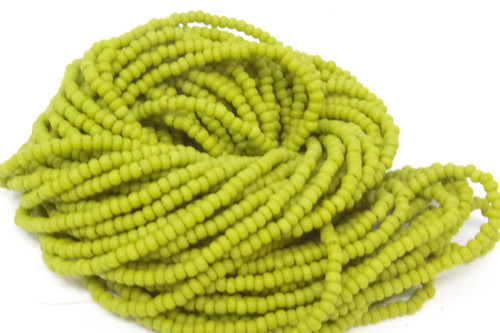 Olive Green Matte - Size 11 Seed Bead