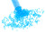 Frosted Carolina Blue Tube - Size 11
