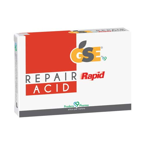 Gse repair rapid acid 12 comprimidos
