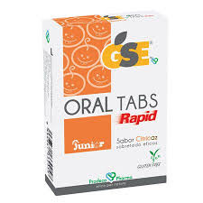 Gse oral tabs rapid junior 12 comprimidos
