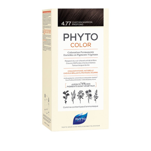 Phytocolor 4.77 castaño marrón intenso