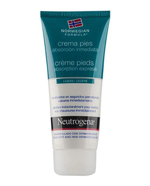 Crema de pies absorción inmediata neutrogena
