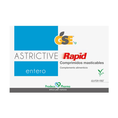 Gse entero astrictive rapid 24 comprimidos masticables