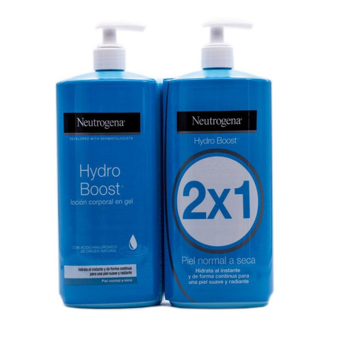 Neutrogena duplo hydroboost® loción corporal hidratante en gel 750 mL + 750 mL