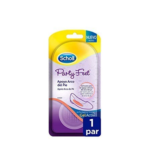 Scholl party feet apoyo arco del pie con tecnolo 1 par