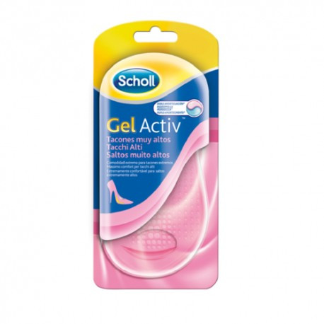Scholl plantilla gelact tacón alto 1par