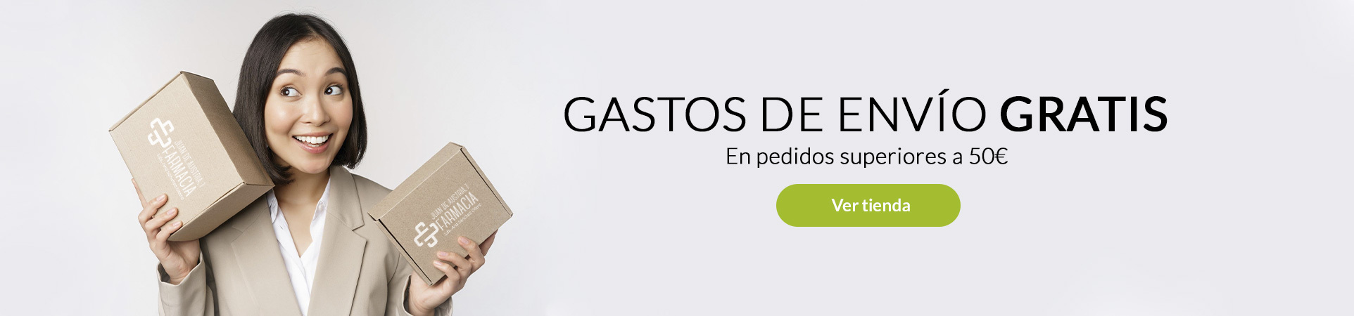 Gastos de envío gratuitos en Farmacia Juan de Austria en Chamberí (Madrid)