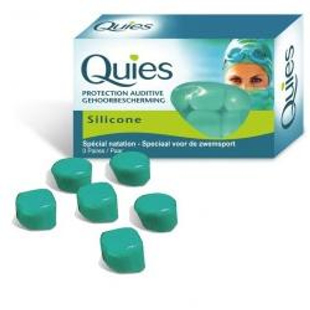 Quies - Tappo Auricolare Silicone Confezione 3 Paia 