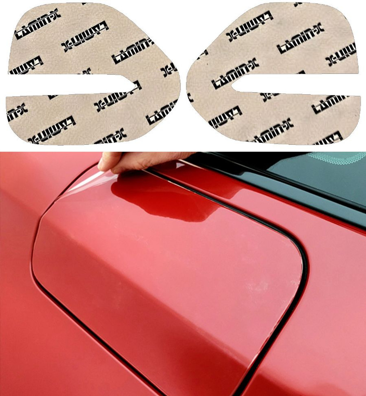 Door Edge Trim Guard Protectors for the 4Runner - Lamin-X Door Guards