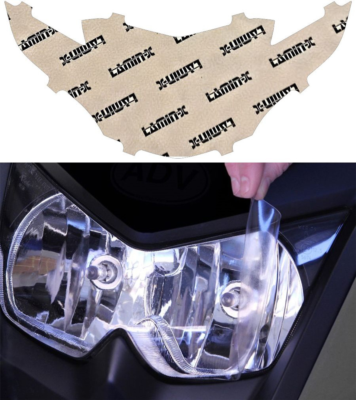 Round LED headlight for BMW Motorrad HP2 Enduro - 5 year warranty