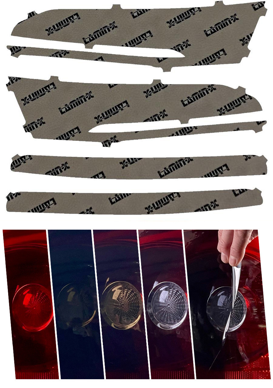 Rio。 Audi Q7 (2025+ ) Tail Light Film Covers