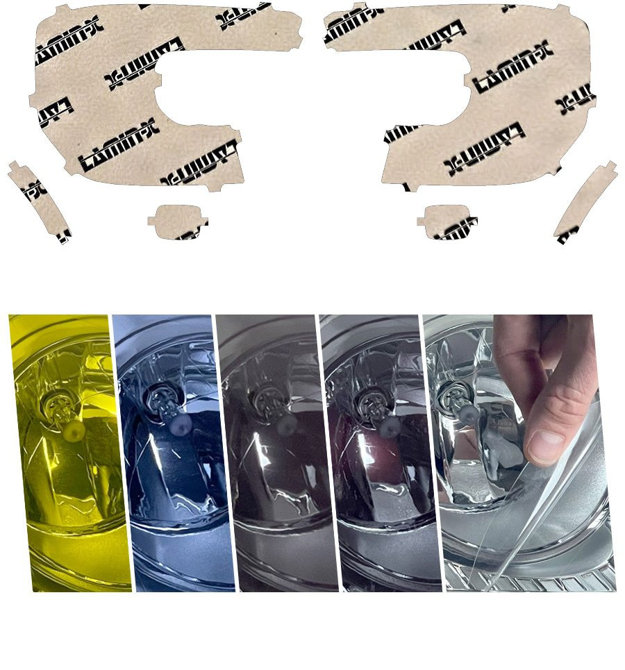 Vリターン Ford Ranger (2024+ ) Headlight Film Covers