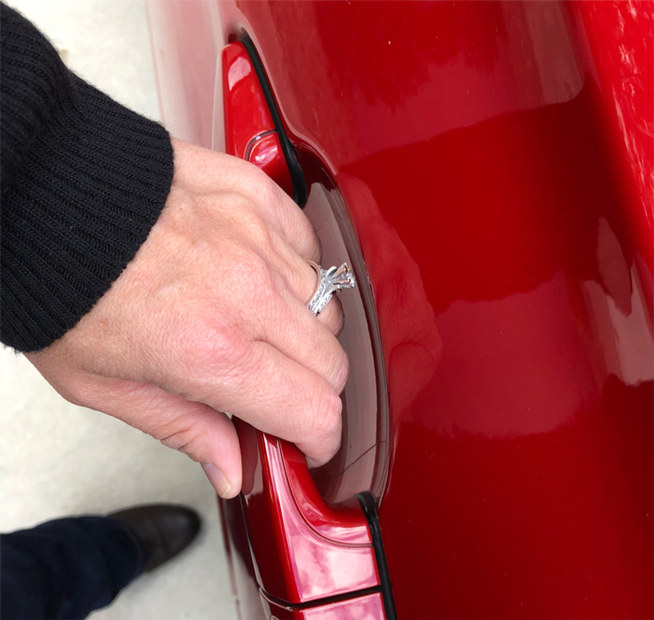 Toyota Prius Prime 17 Door Handle Cup Paint Protection
