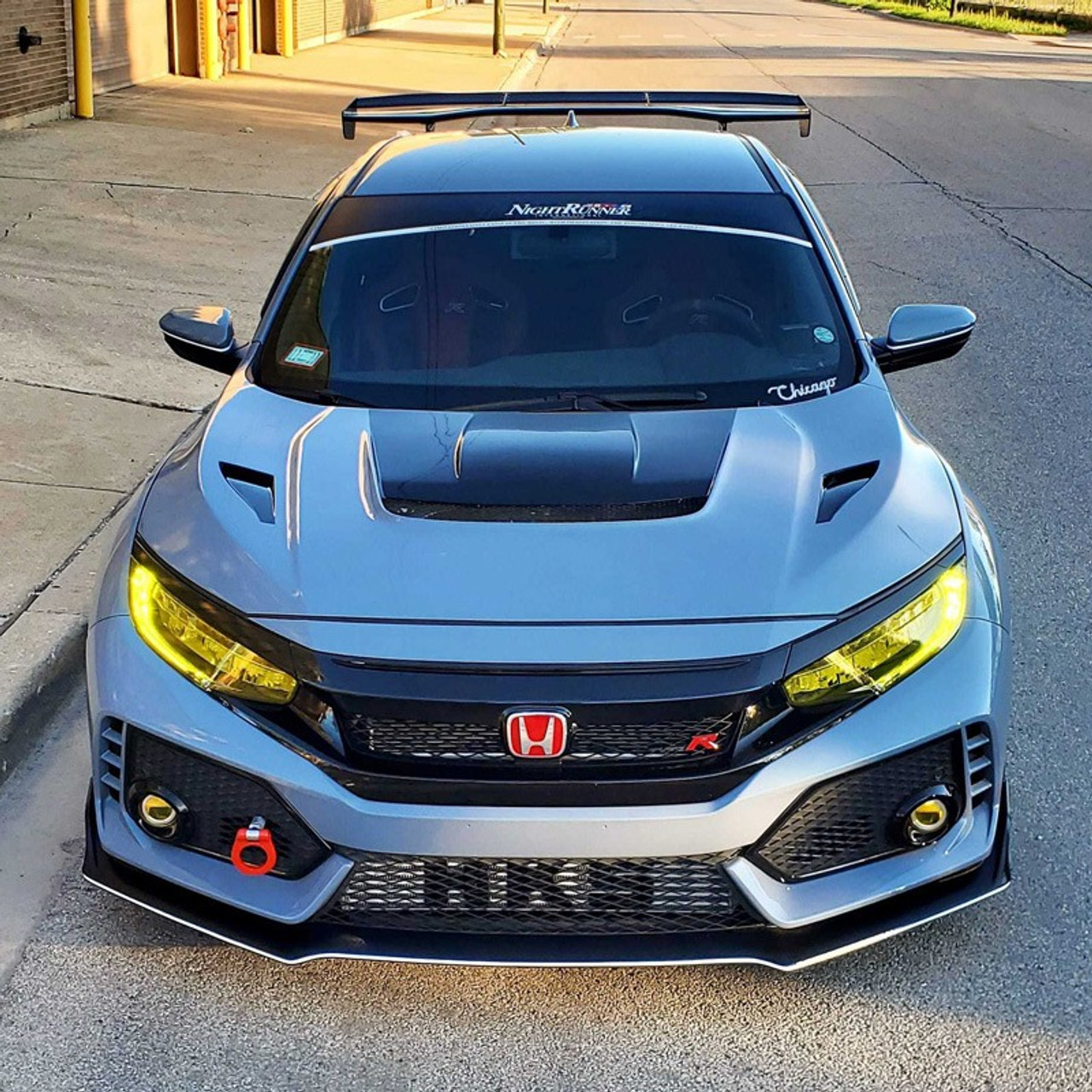 Honda Civic Hatchback Fk8 Type R 16 21 Fog Light Covers