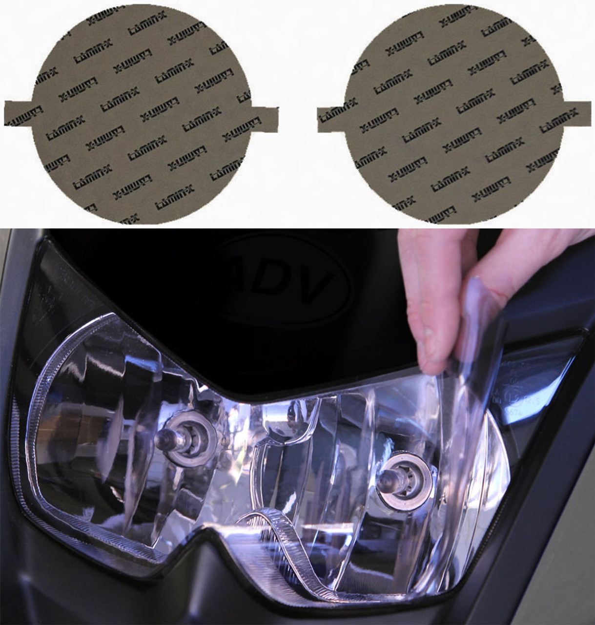 ビューエル　BUELL XB12s XB9s ライトシールド Buell XB Lightning Series (03-10) Headlight Covers