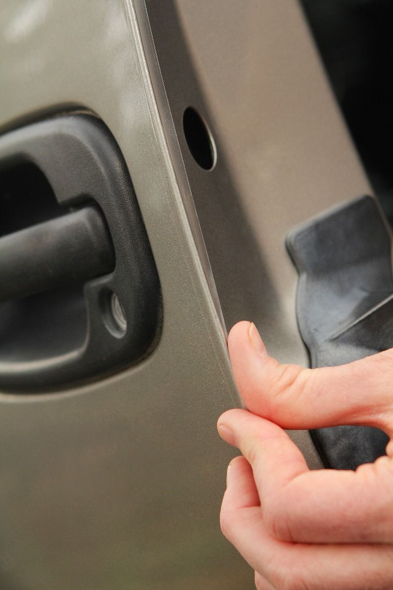 Car Door Edge Guard. Four 1/2" x 24" or 36" Strips.