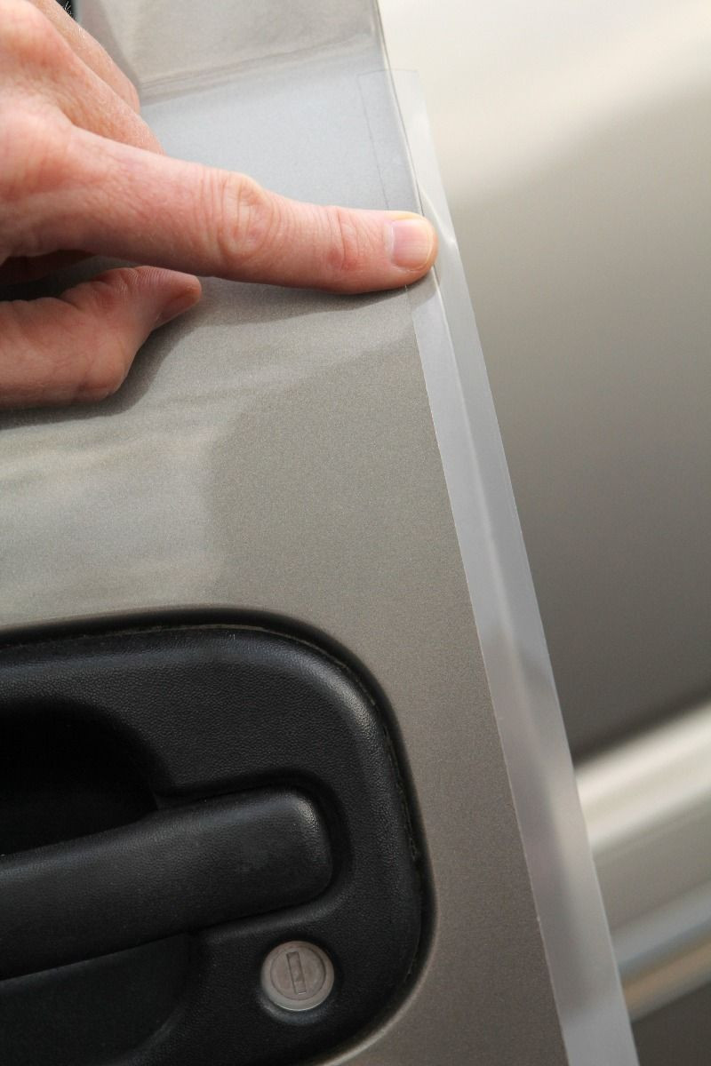 Car Door Edge Guard. Four 1/2" x 24" or 36" Strips.