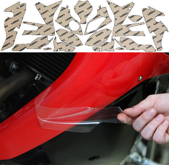 Lamin-x paint protection film for motorcycles