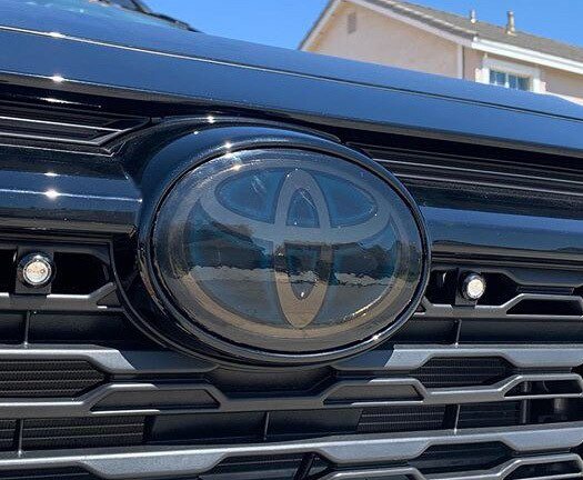 Tint your car or truck's emblem with Lamin-x