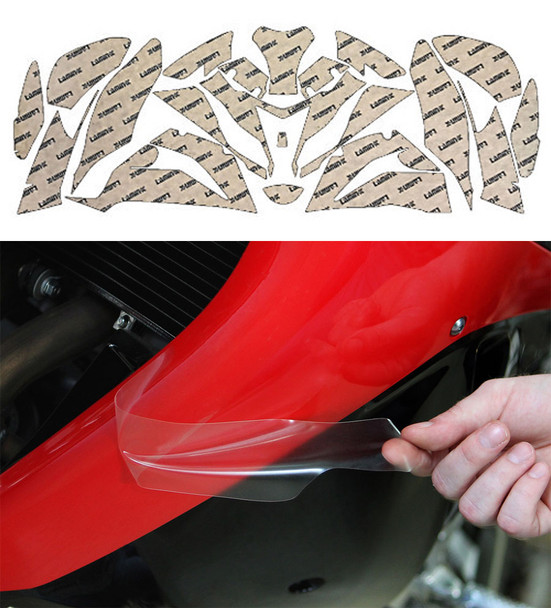 Kawasaki ZX-6 636 (2013-2018) Clear Bra Complete