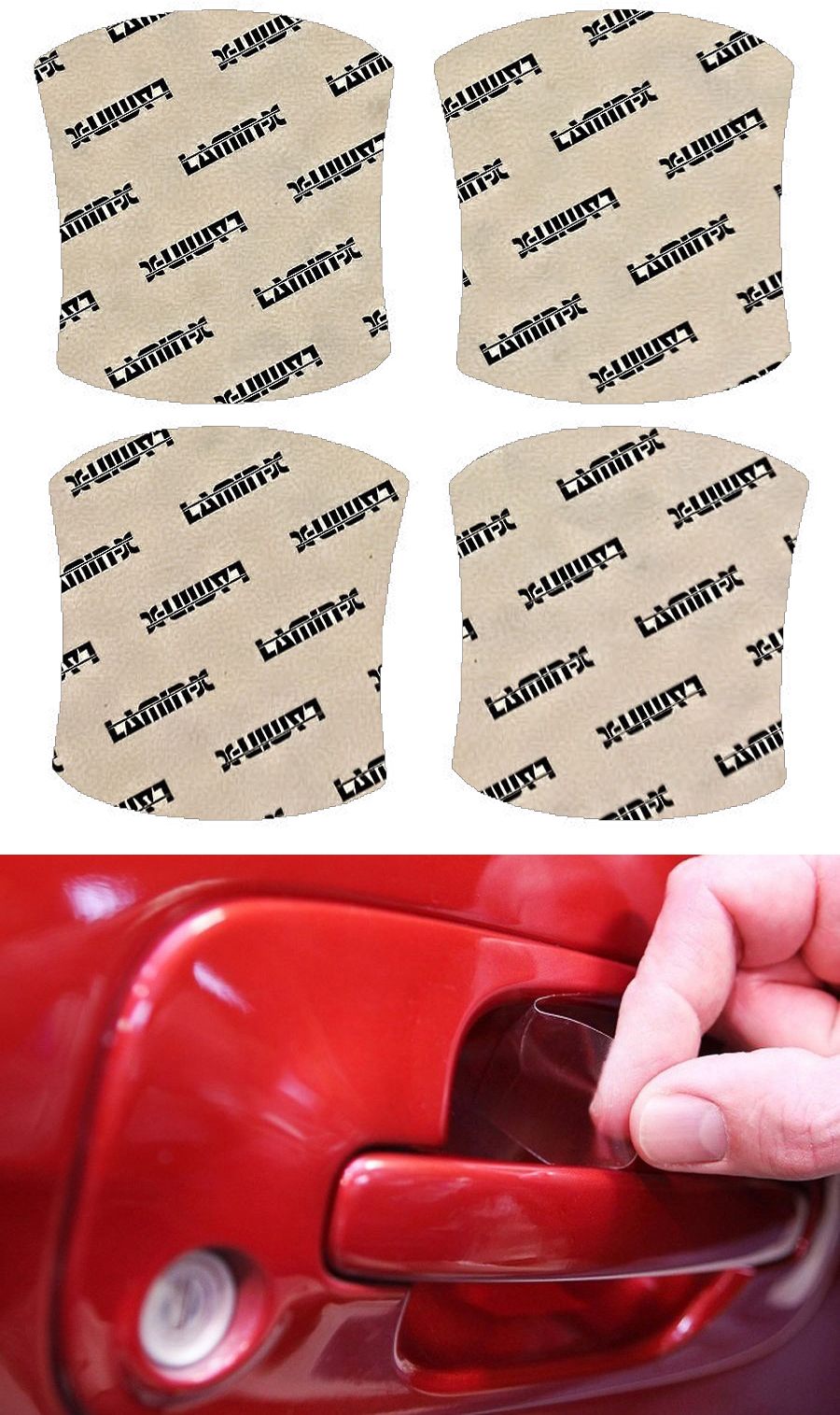 Car Exterior Door Handle Bowl Sticker Covers Fit Toyot@a Tundra/Sequoia  2022-2023 Car Exterior Door Bowl Protector Cover Door Bowl Handle Cup Trim