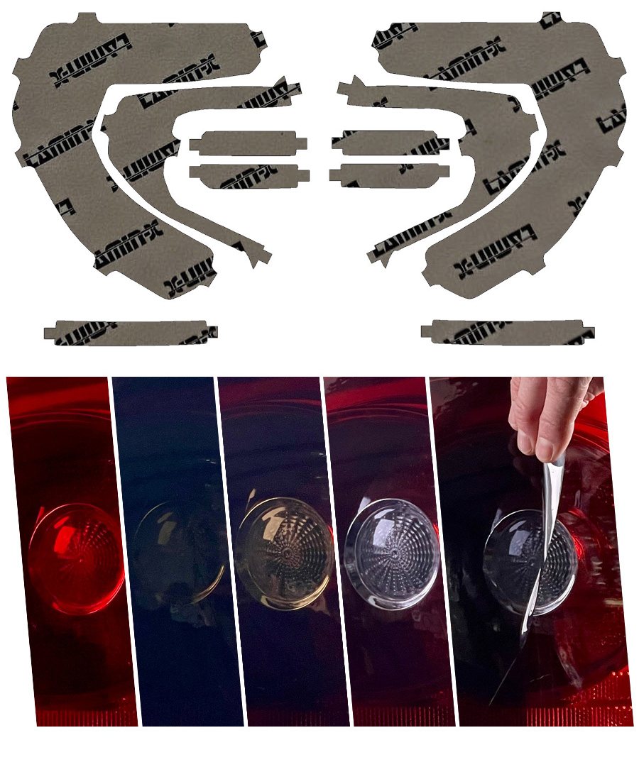 HUNDRED LINE -最終防衛学園- Toyota 4Runner (2025+ ) Tail Light Film Covers