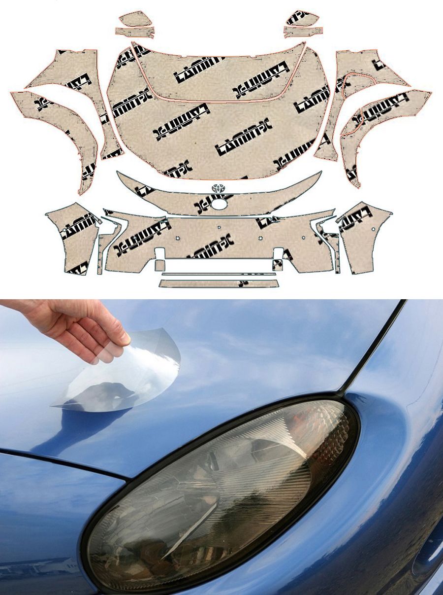 Kit Toyota bZ (2026+ ) Full Coverage Clear Bra Paint Protection