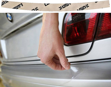 Universal 35.8Inch Rear Bumper Protector Guard Trunk Rubber Protection Strip  Rubber Scratch-Resistant Trunk Door