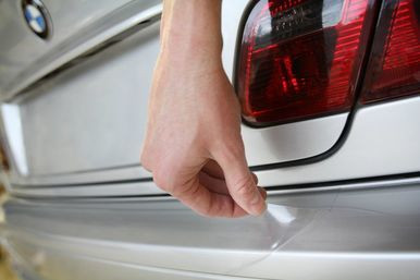 え Rear Bumper Guard - Clear 4