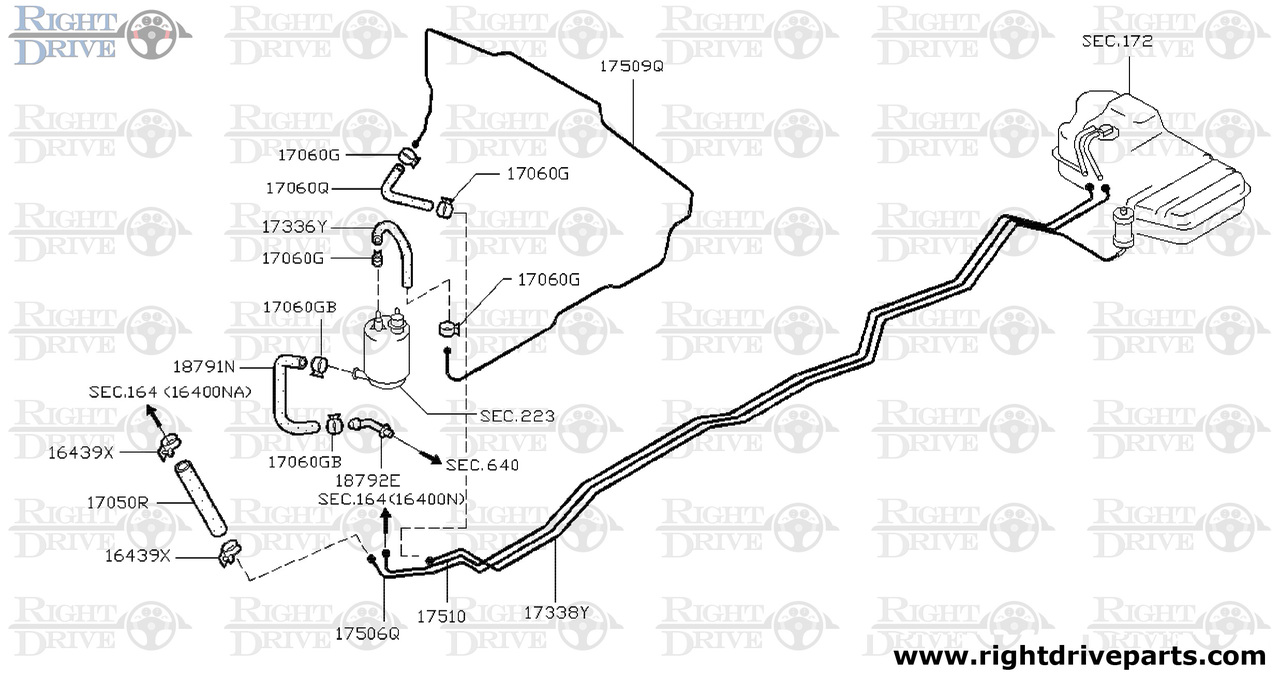 17561+D - insulator - BNR32 Nissan Skyline GT-R