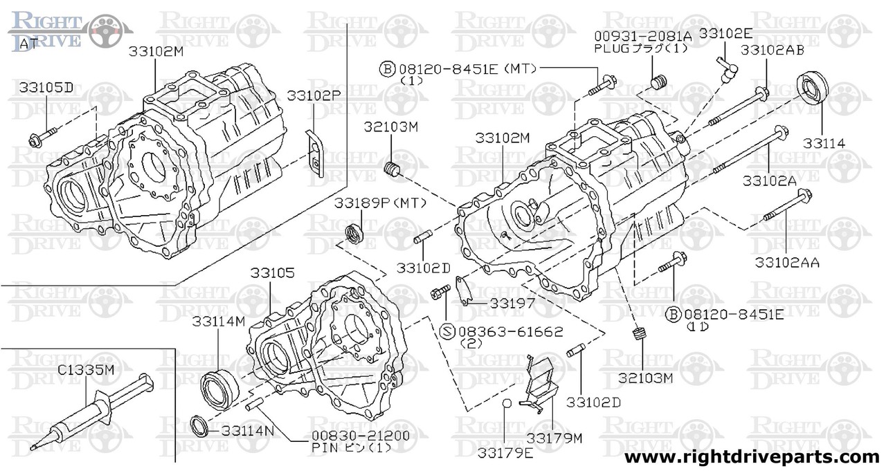 33102E - breather - BNR32 Nissan Skyline GT-R