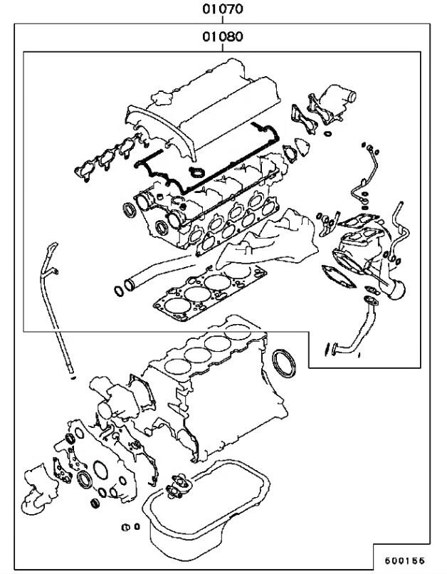 Engine Gasket Set - CN9A Mitsubishi Lancer Evolution