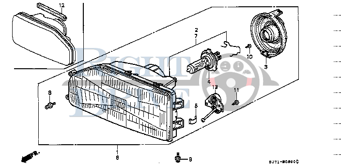 LENS,R. - #2 - 33101 - Honda Acty HA4