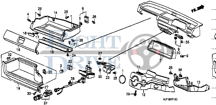 SCREW, TAPPING 4X12 - #24 - 90101 - Honda Acty HA4
