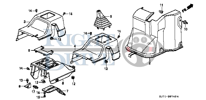 SCREW, TAPPING 4X12 - #14 - 93903 - Honda Acty HA4