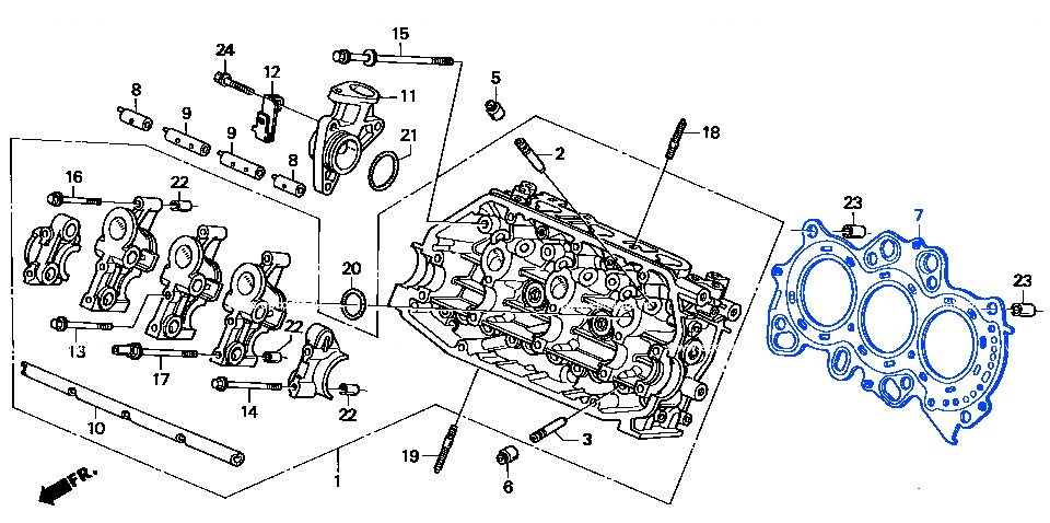 Head Gasket - Honda Beat PP1