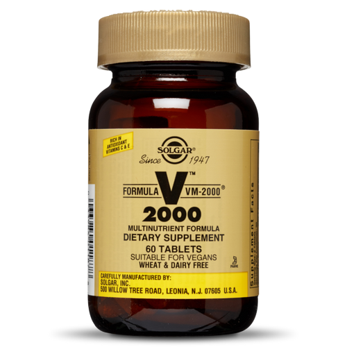 Solgar Formula VM-2000® Tablets (Multinutrient System) - 60