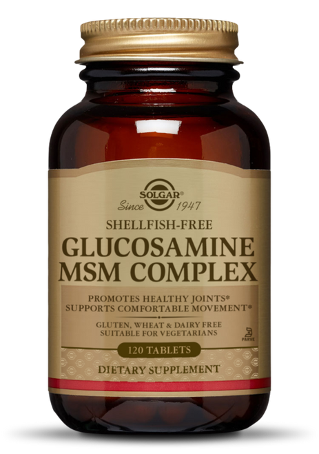 Solgar Glucosamine MSM Complex (Shellfish-Free) Tablets - 120