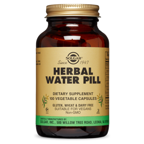 Solgar Herbal Water Pill Vegetable Capsules - 100