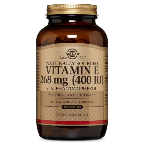Solgar Vitamin E 268 MG (400 IU) Alpha Softgels - 250